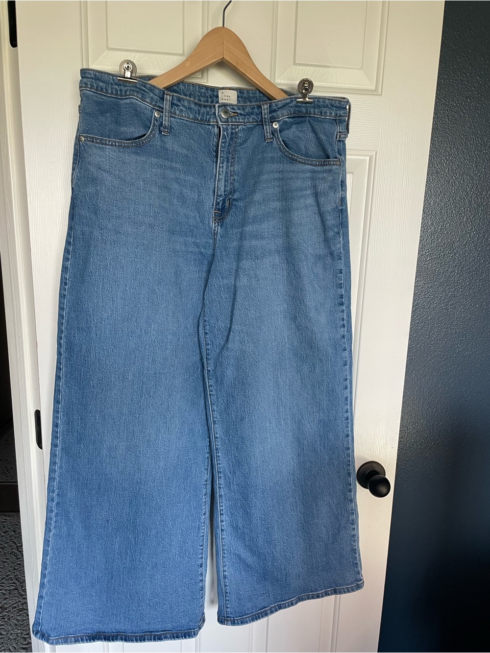 a new day Light Blue Wide-Leg Jeans